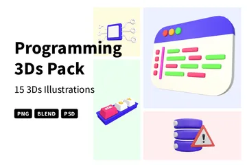La programmation Pack 3D Icon