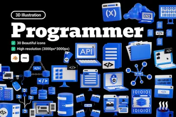 Programmeur Pack 3D Icon