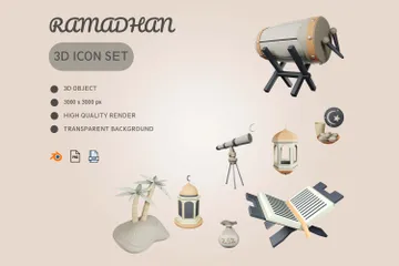 Ramadã Pacote de Icon 3D