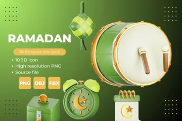 Ramadã Pacote de Icon 3D