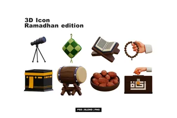 Ramadã Pacote de Icon 3D