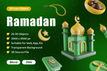 Ramadã Pacote de Icon 3D