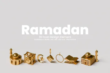 Ramadã Pacote de Icon 3D