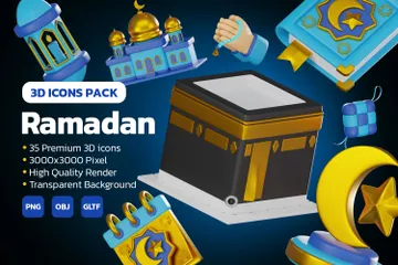 Ramadã Pacote de Icon 3D