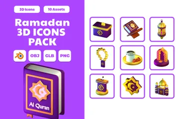 Ramadã Pacote de Icon 3D