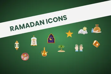 Ramadã 3D Icon Pack