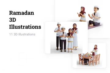 Ramadan Pack 3D Illustration