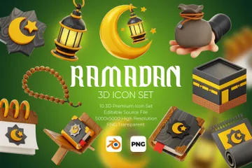 Ramadan 3D Icon Pack