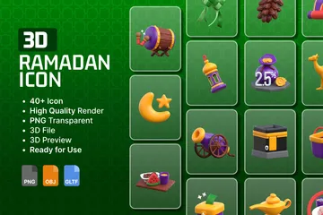 RAMADAN 3D Icon Pack