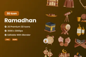 ラマダン 3D Iconパック