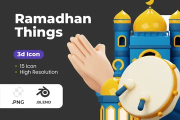 Ramadan 3D Icon Pack