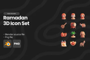 Ramadan 3D Icon Pack