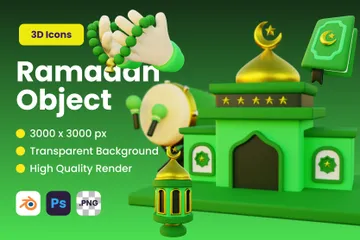 Ramadan 3D Icon Pack