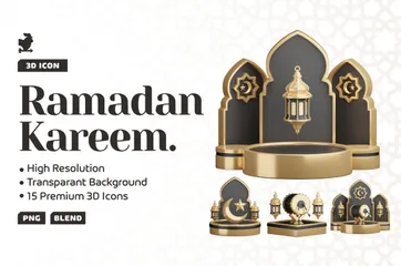 Ramadan Kareem 3D Icon Pack