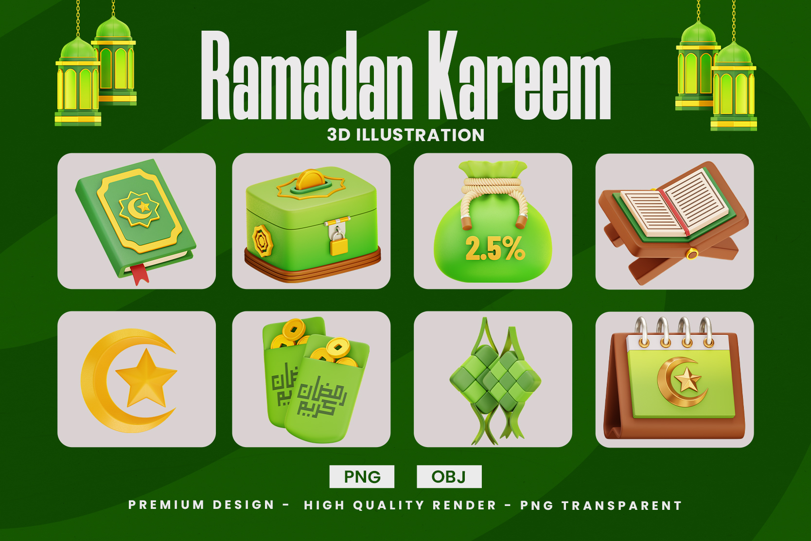 ramadan kareem icons