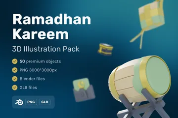 Kareem Ramadan 3D Icon Pack