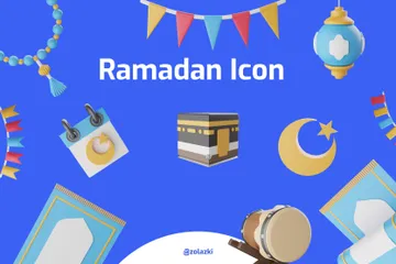Ramadan Vol2 3D Icon Pack