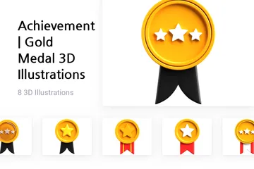 Réalisation | Médaille d'or Pack 3D Illustration