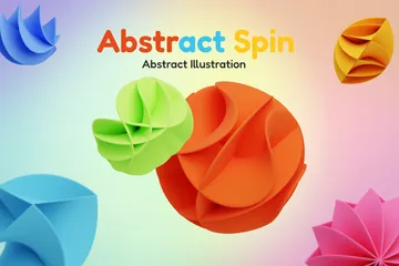 Abstrait Pack 3D Icon