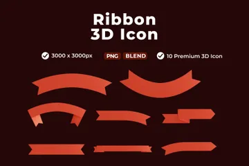 Ribbon 3D Icon Pack