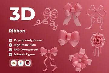 Ribbon 3D Icon Pack