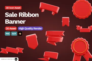 Ribbon 3D Icon Pack