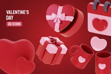 Saint Valentin Pack 3D Icon