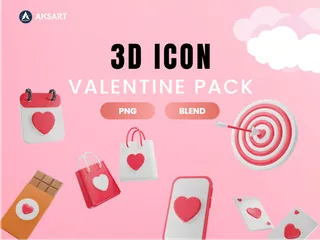 Valentin Pack 3D Icon