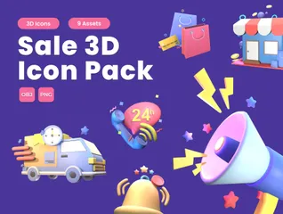 판매 3D Icon 팩