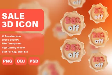 판매 3D Icon 팩