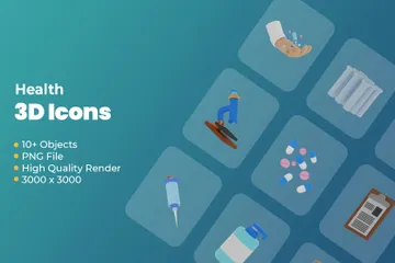 Saúde Pacote de Illustration 3D