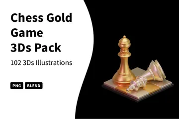 Schachspiel 3D Icon Pack
