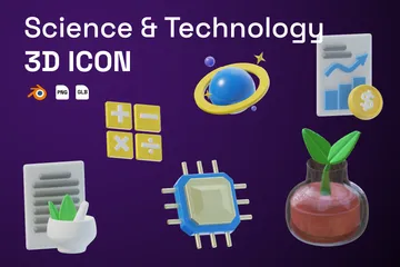 Science & Technology 3D Illustration Pack