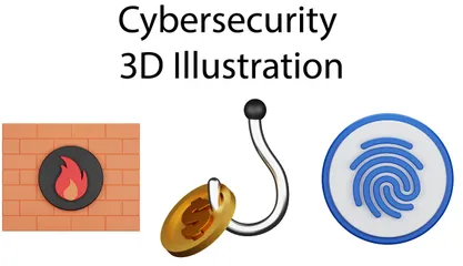 Protection de la sécurité Pack 3D Icon