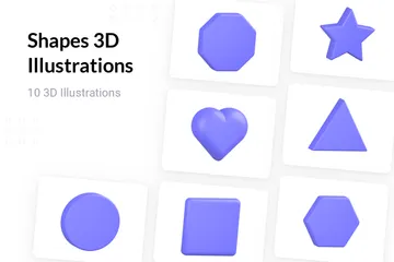 Shape 3D Icon Pack