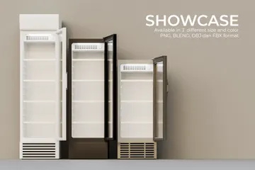 Showcase Diplay Cooler 3D Icon Pack