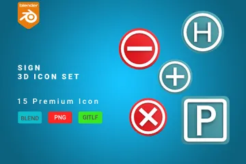 Signe Pack 3D Icon
