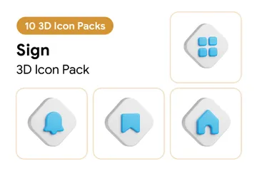 Signe Pack 3D Icon