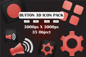 Sinal Pacote de Icon 3D