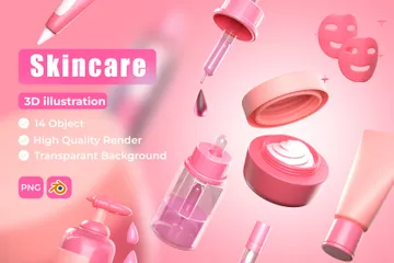 Skincare 3D Icon Pack