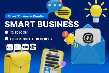 SMART BUSINESS 3D Icon Pack