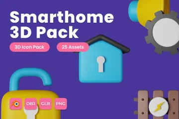 Smarthome 3D Pack 3D Icon Pack
