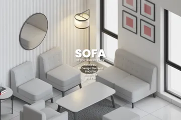 Sofa 3D Icon Pack
