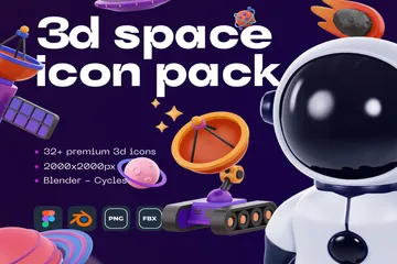 Space 3D Illustration Pack