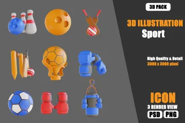Sport 3D Illustration Pack