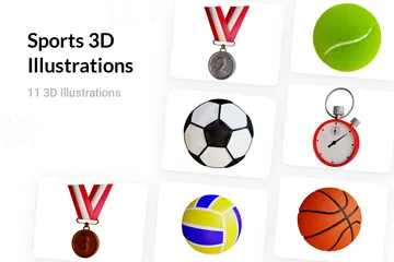 Sport 3D Illustration Pack