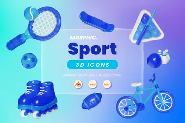 スポーツ 3D Iconパック