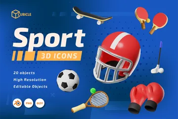 Sport 3D Icon Pack