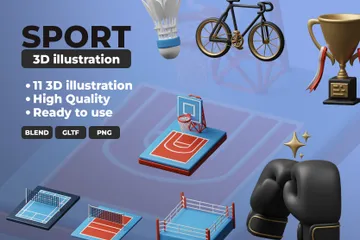 Sport 3D Icon Pack