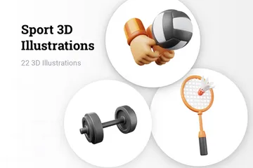 Sport 3D Illustration Pack